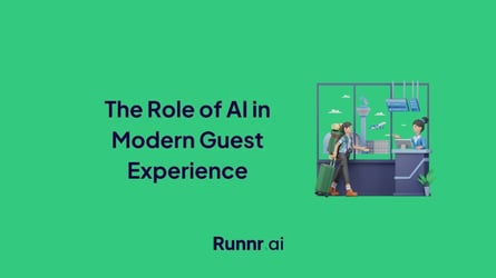 The Role of AI in Making a Modern Hotel Experience